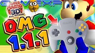 OMG! Nintendo 64 Controller Now Works in 3D All-Stars Mario 64 - 1.1.1 Update!