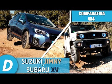 Comparativa 4×4 ¡al límite!: Suzuki Jimny vs Subaru XV | Prueba Offroad | Diariomotor