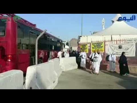فيديو .. «اليوم» ترصد توافد الحجيج إلى منى في يوم التروية
