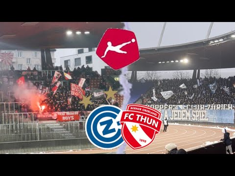 GCZ vs. FC Thun - Stadionvlog | DER FC THUN WEITERHIN MEISTERLICH!🤯👏| WINTERMEISTER EISKALT🥶🧨