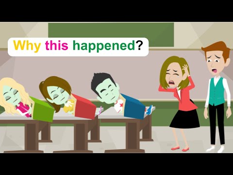 Ella and her friends must take extra class - Simple English Story - Ella English