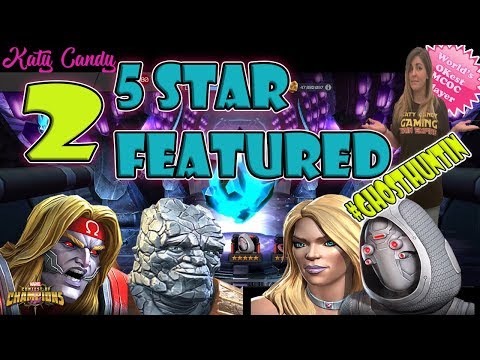 Double 5 Star Featured Crystal Opening | Ghost Huntin | Marvel Contest of Champions