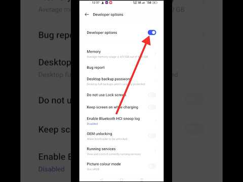 Enable Developer Options In Realme Phone #shorts #youtubeshorts #mobile