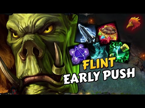 When You Try Flint Beastwood Mid - HoN Reborn