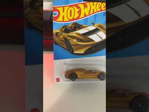 Unboxing golden Mclaren ELVA hot wheels