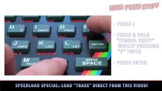 Load a real game into your real ZX Spectrum over the internet! - Traxx (1983)