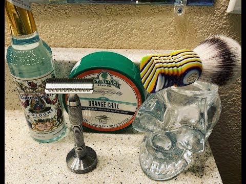 Smart Helix Apollo Light Razor, Frankshaving Synthetic Brush & Florida Waters