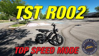 How to activate top speed mode on your TST R002 E Bike - Full Test Ride