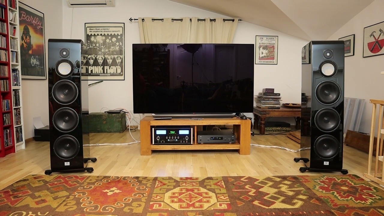 CEC DA5, McIntosh MA8900, Marten Django XL