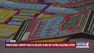 Pennsylvania company rakes in millions in one day playing Oklahoma Lottery