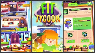 Fit Tycoon - Business Idle Clicker + healthy twist (Gameplay Android)