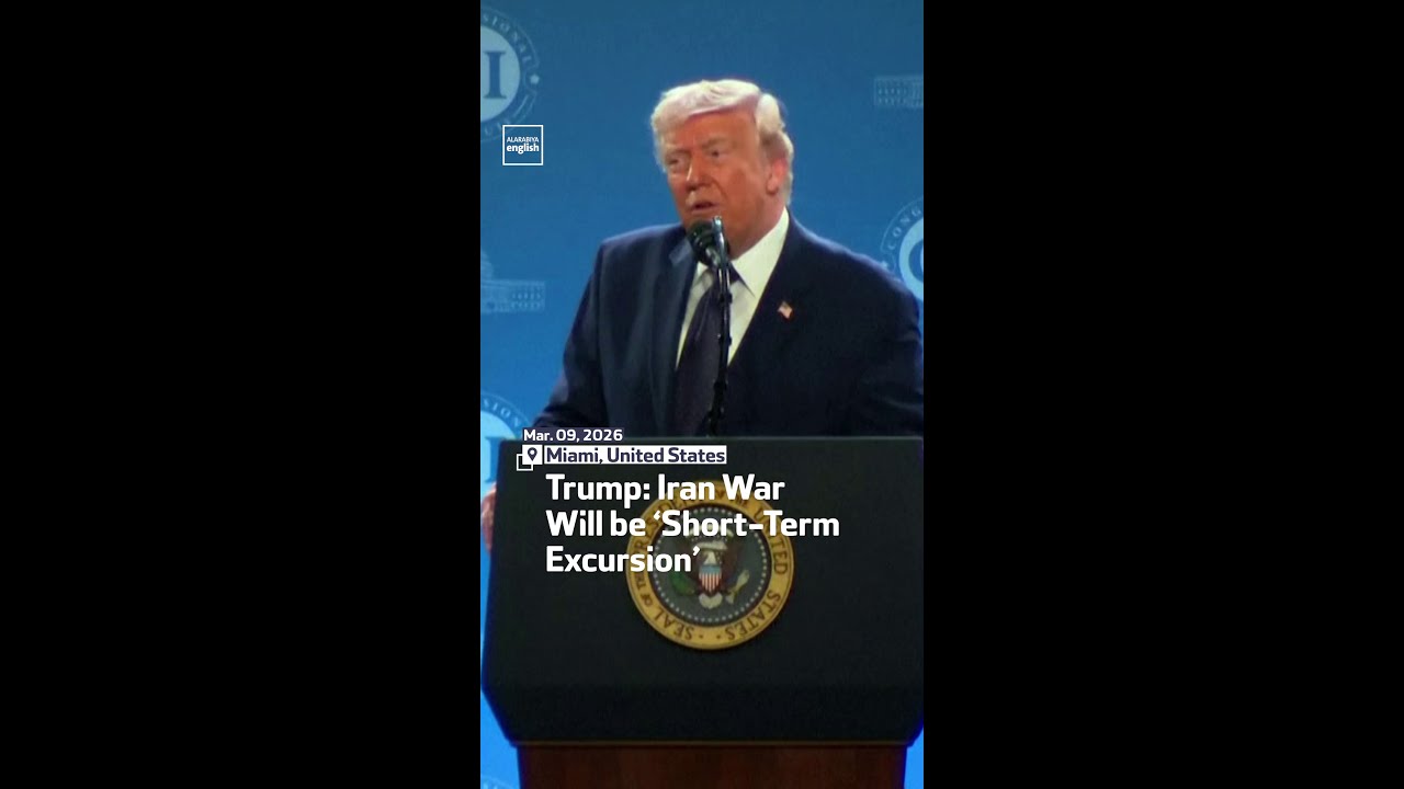 Video | Trump: Iran War Will be ‘Short-Term Excursion’