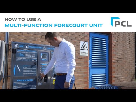 How to use a Multi Function Unit on a Forecourt