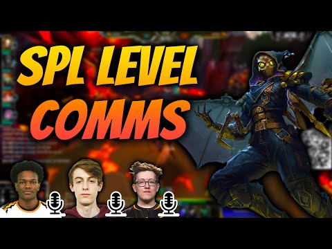 THIS IS HOW SPL TEAMS COMMUNICATE - Smite Ah Muzen Cab Solo