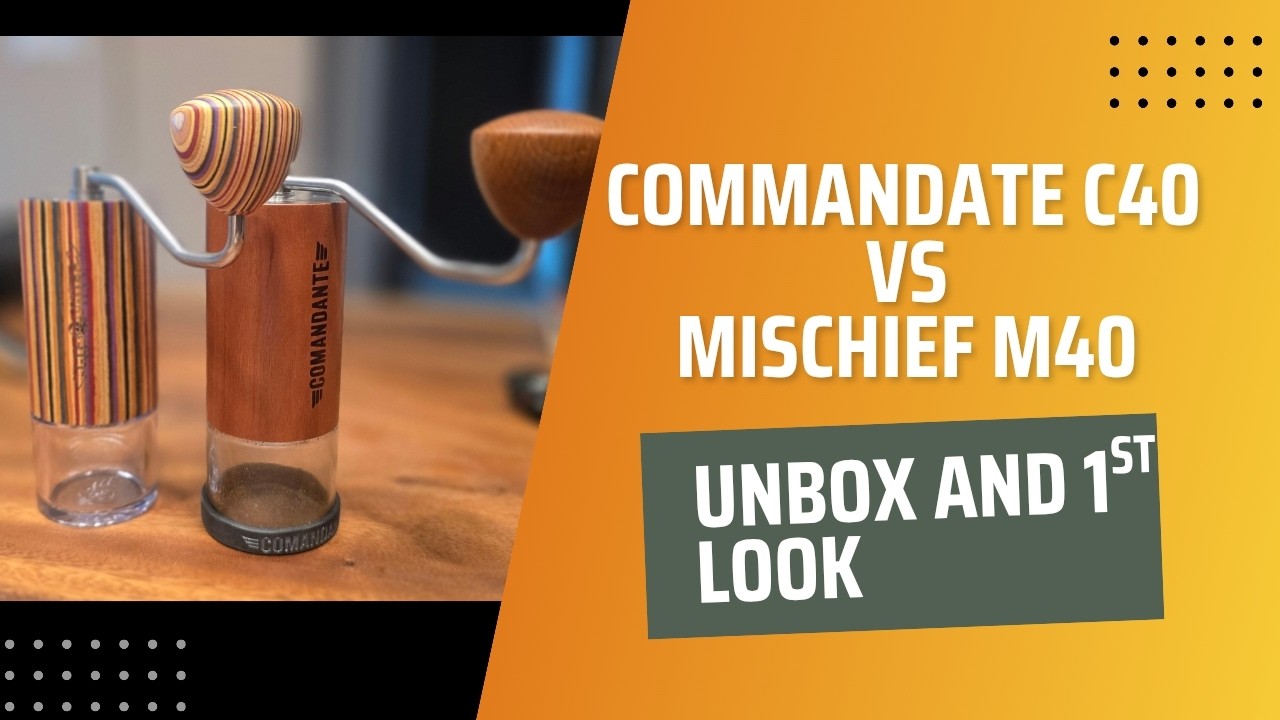 Comandante C40 vs Mischief M40 | First look at the clone, except for the print