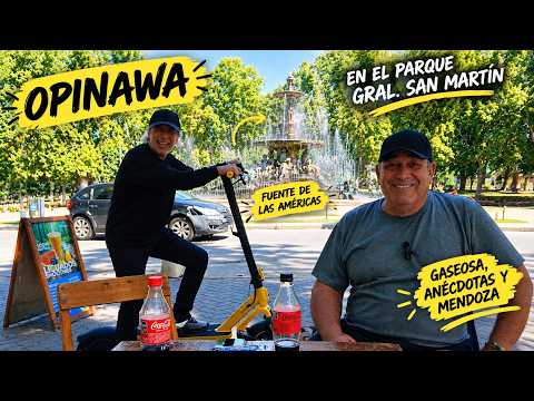 Opinawa salió al Parque San Martín 🌳 Una gaseosa y muchas anécdotas | OPINAWA