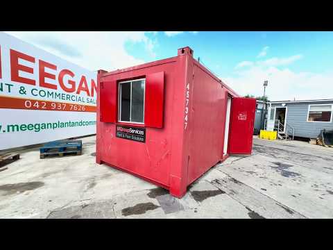 30 x 9 SITE OFFICE CABIN....OPEN PLAN ....1941 T - Image 2