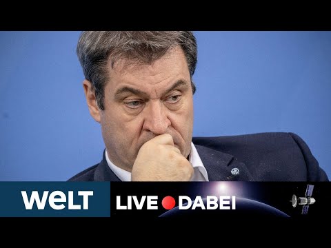 WELT LIVE DABEI: Corona-Gipfel - Briefing von Markus Söder zu den massiven Einschränkungen
