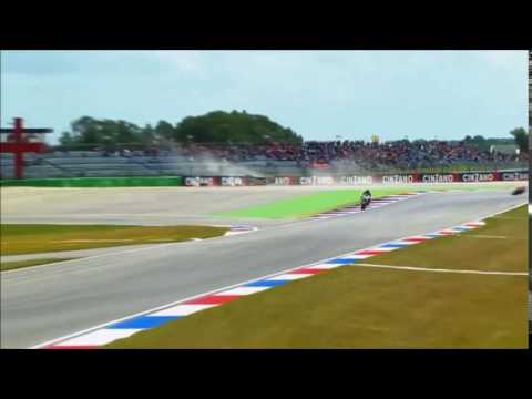 John Hopkins crash 2008 Assen