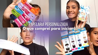 Iniciando na Papelaria Personalizada: Tudo Que Comprei para Começar! 💜