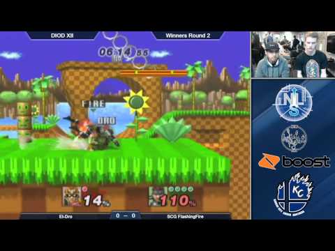 DIOD XII PM 3.5 Singles Winners Round 2: El-Dro (Falcon) Vs. SCG FlashingFire (Snake)