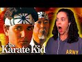 first time watching *THE KARATE KID*