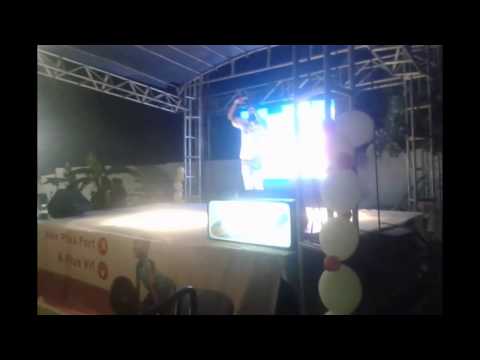 Performance live Atomik Z.O lors d'Abidjan Pizza Village au Palais de la Culture