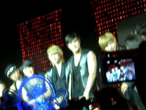 Super Junior at Singapore Galaxy S Showcase 060610
