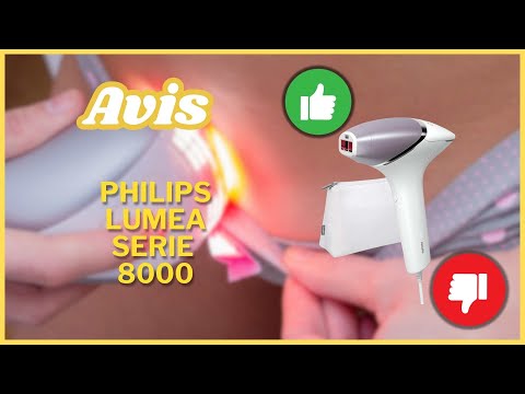Philips Lumea Série 8000 : épilation définitive à domicile ?