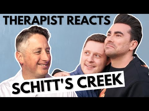 Therapist Reacts RAW to Patrick and David from Schitts Creek