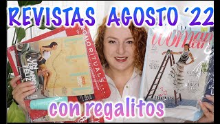 ¡NUEVO! Revistas agosto 2022 con regalitos . Revistas  de moda y belleza. #revistasregalos #regalos