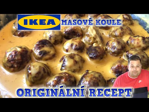 Pravý recept na Ikea masové kuličky. Uděláte je doma snadno a rychle.