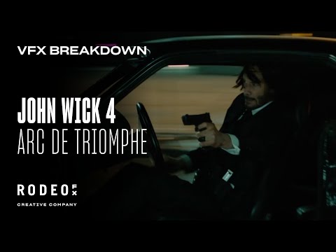 John Wick 4 - Arc De Triomphe - VFX Breakdown by Rodeo FX