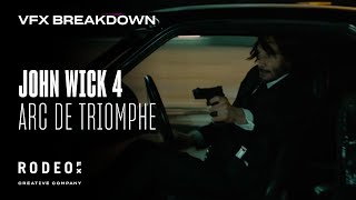 John Wick 4 - Arc De Triomphe - VFX Breakdown by Rodeo FX