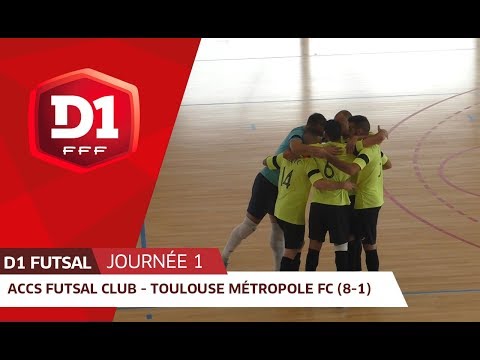 J1 : ACCS Futsal Club - Toulouse Métropole FC (8-1)
