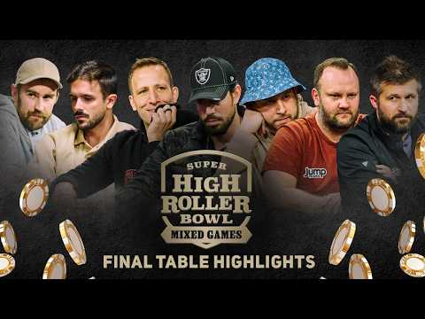 $1,300,000 TO CHAMPION! Super High Roller Bowl Mixed Games Final Table!
