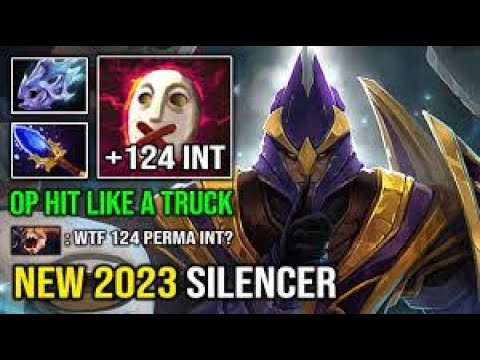 GLOBAL SILENCE DOTA 2..OVER POWER..NEW SILENCER 2023 NEW META!!