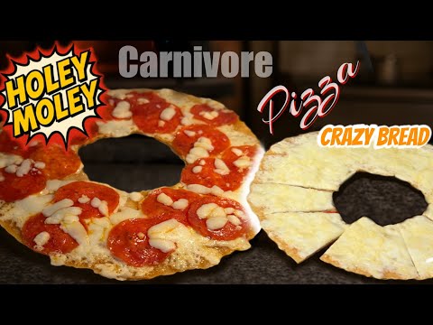 Easiest Carnivore Pizza Ever! 3 Ingredient Pizza Crust with a SECRET Method