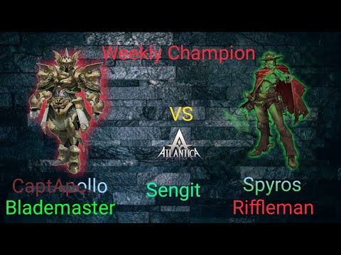 Weekly Championship | Atlantica Global Maya |Final| CaptApollo Vs Spyros | Blademaster Vs Riffleman