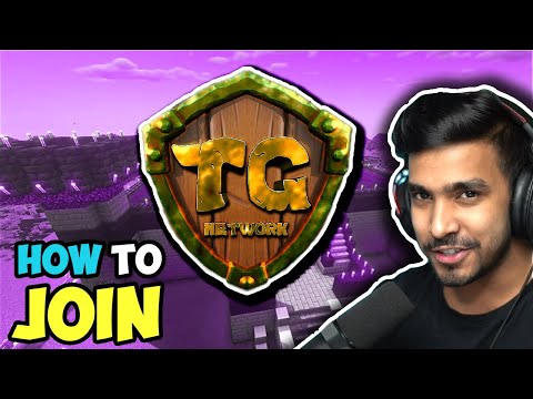 How to join TECHNO GAMERZ's TG Network server in 2022 | Minecraft Hindi