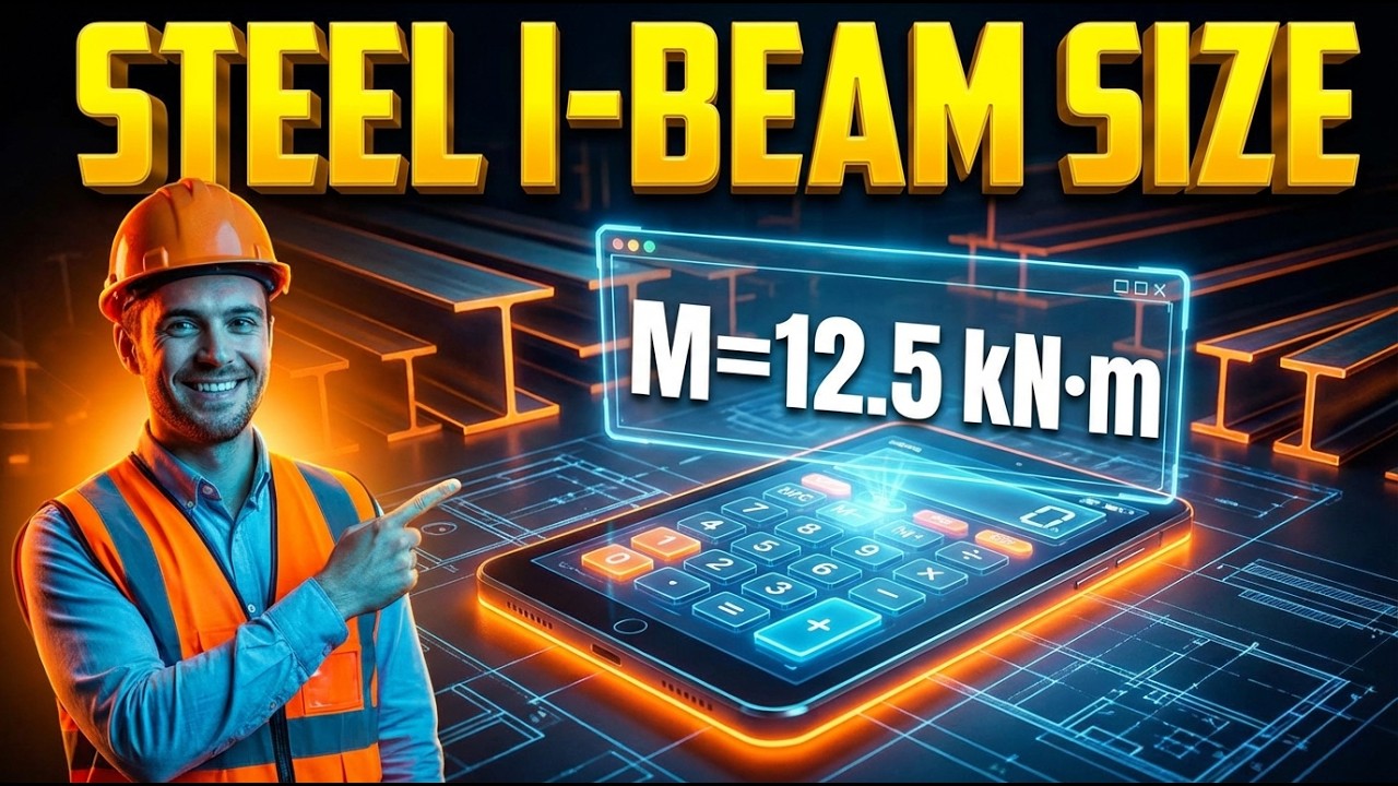 Steel I-Beam Size Calculator