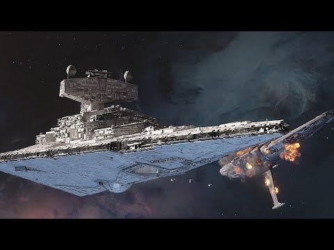 ISD Overseer vs MC75 Silver Coronet - Star Wars Squadrons