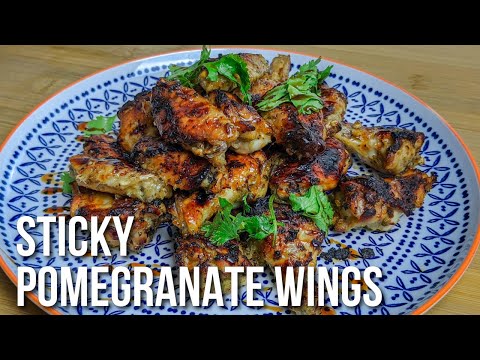 How to make Pomegranate Chicken Wings