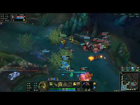 Level 1 penta kill before first minute, league of legends