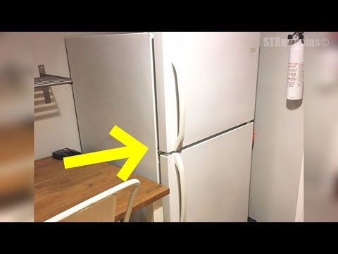 Hombre le pide a su enfermera que limpie el refrigerador, cuando esta lo abre descubre algo chocante Video