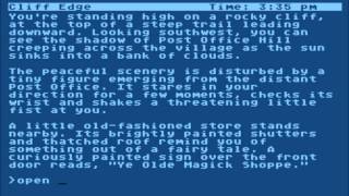 Wishbringer for the Atari 8-bit family