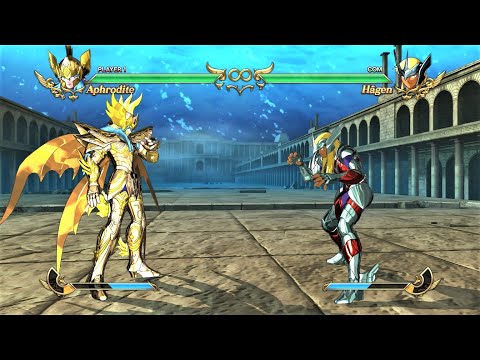 Pisces Aphrodite God Cloth vs Merak Hagen (Hardest AI) - Saint Seiya: Soldiers' Soul