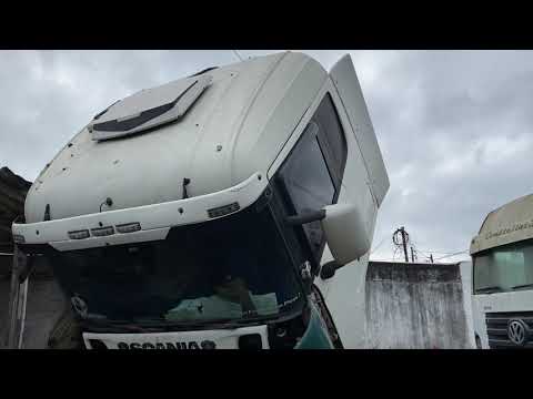 Scania 124 420 motor DSC 12 pintura das paças