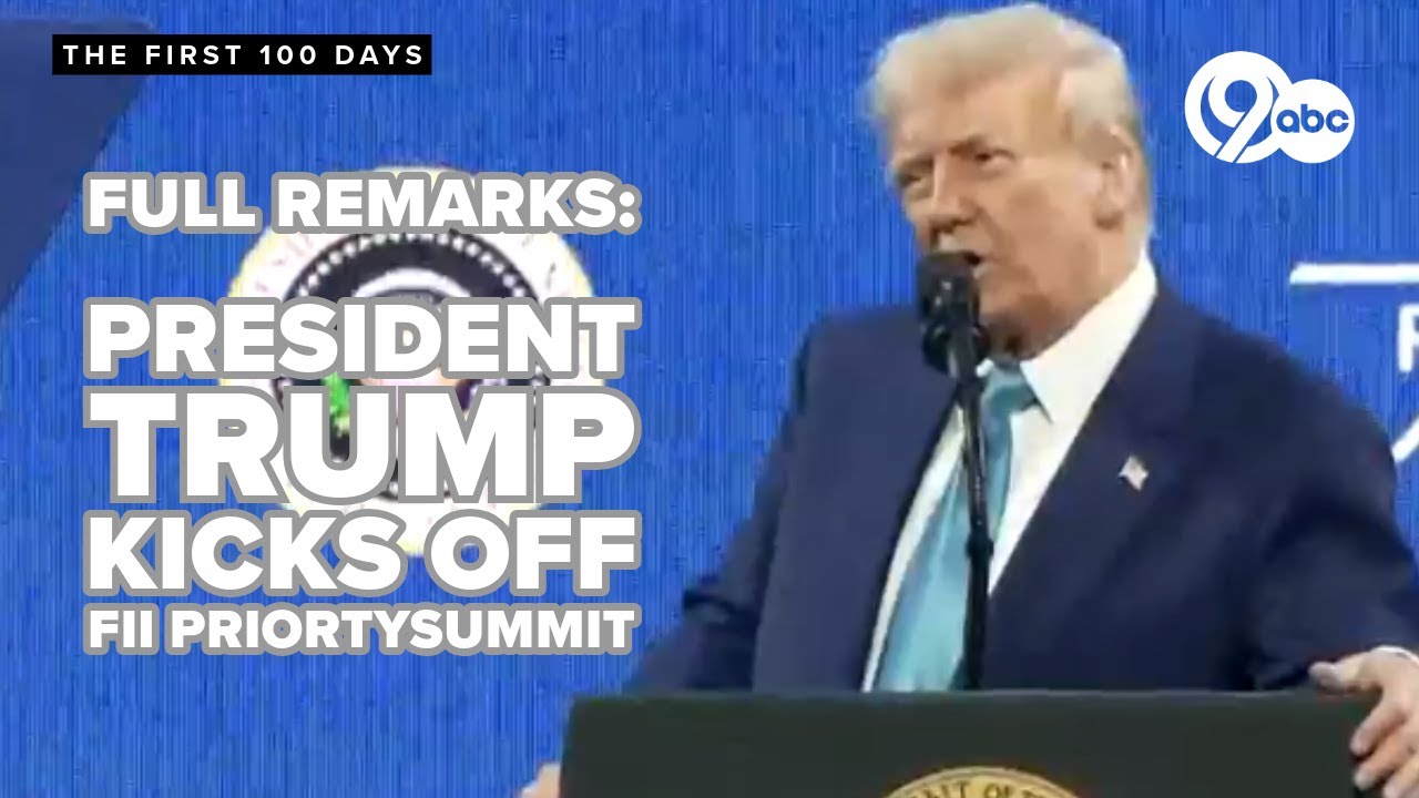 Full remarks: President Trump kicks off FII PRIORITYSummit in Miami with talk on US-Saudi relations