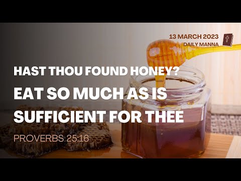 Proverbs 25 16 Meaning